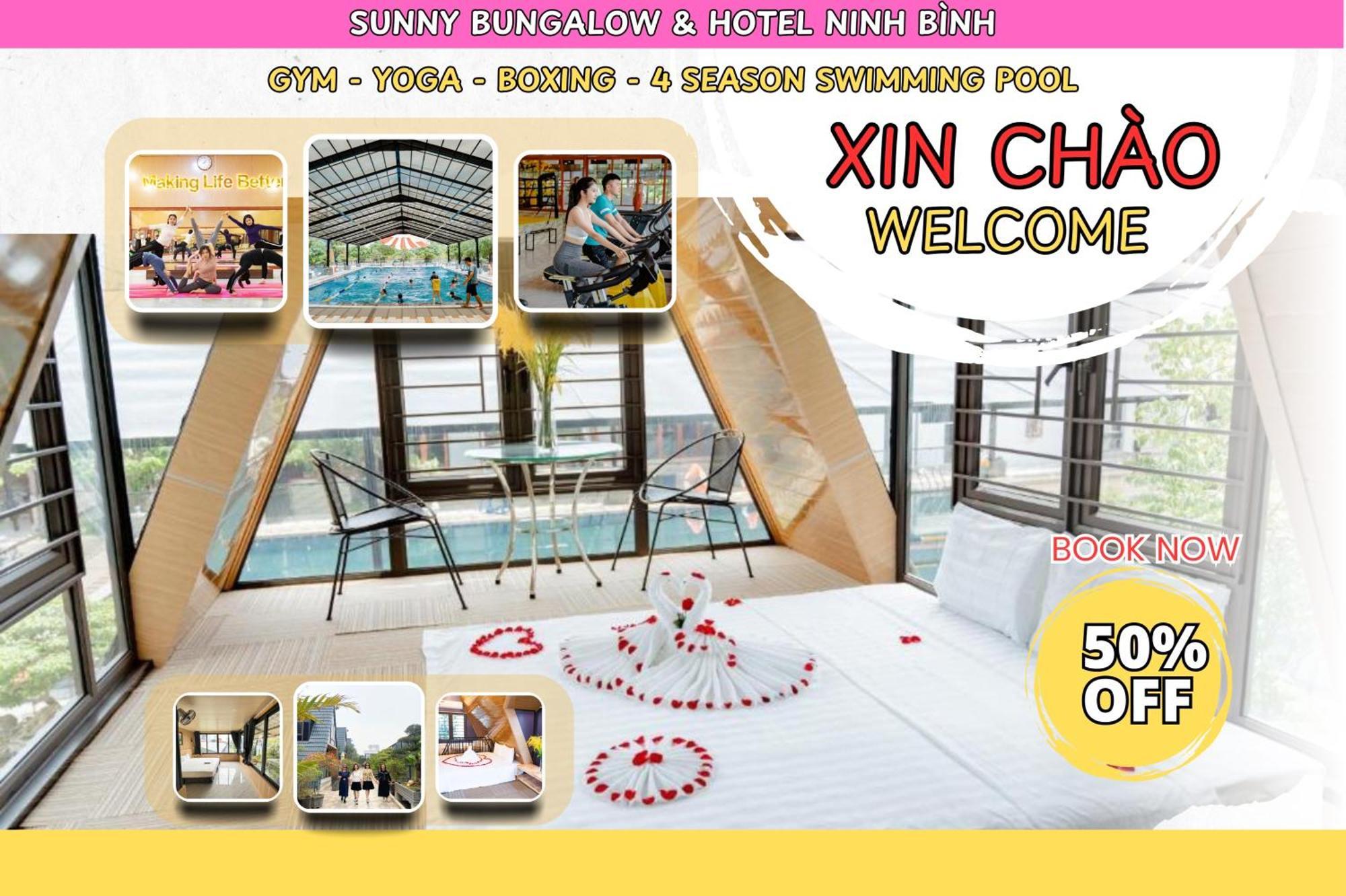 Sunny Bungalow & Hotel 닌빈 외부 사진