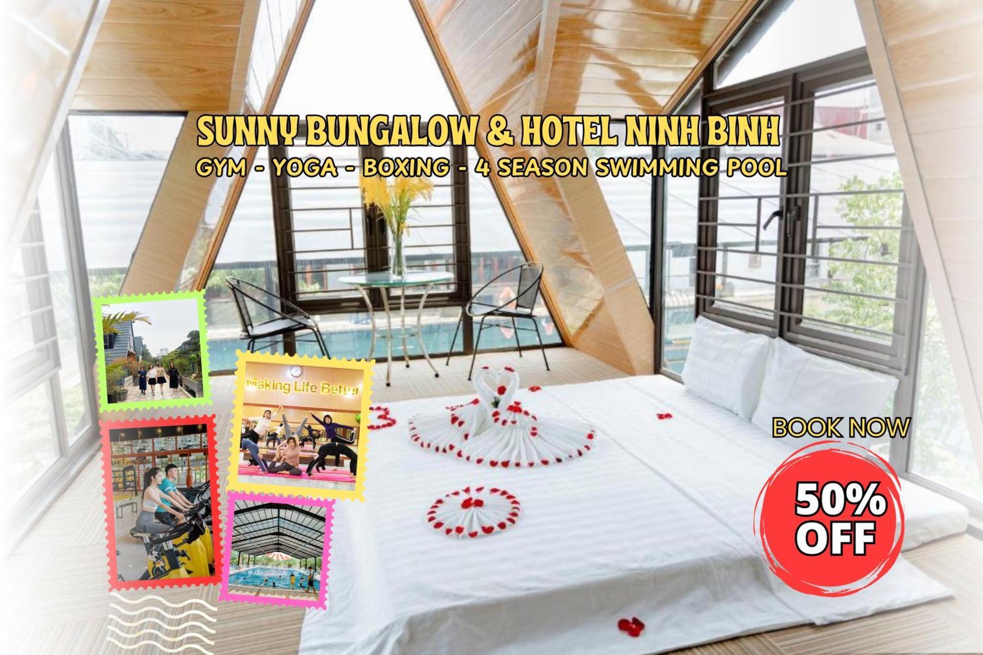 Sunny Bungalow & Hotel 닌빈 외부 사진